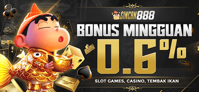 BONUS ROLINGAN SLOT, CASINO, TEMBAK IKAN 0,6%